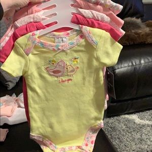 Laura Ashley baby girl bodysuits